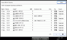 İşlem paneli ekran çizimi