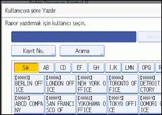 İşlem paneli ekran çizimi