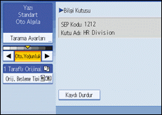 İşlem paneli ekran çizimi