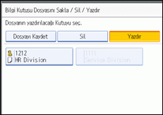 ��lem paneli ekran &ccedil;izimi