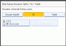 ��lem paneli ekran &ccedil;izimi