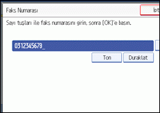 İşlem paneli ekran çizimi