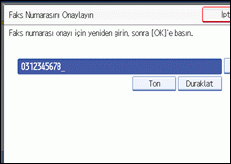 İşlem paneli ekran çizimi