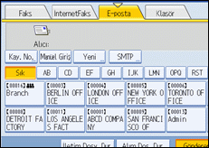 İşlem paneli ekran çizimi