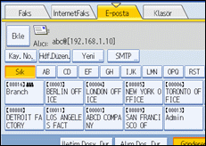 İşlem paneli ekran çizimi