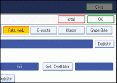 İşlem paneli ekran çizimi