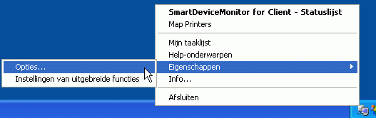 Illustratie applicatiescherm