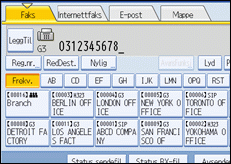 Illustrasjon over kontrollpanelet