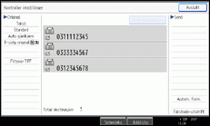 Illustrasjon over kontrollpanelet