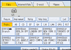 Illustrasjon over kontrollpanelet