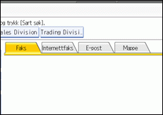 Illustrasjon over kontrollpanelet