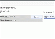 Illustrasjon over kontrollpanelet