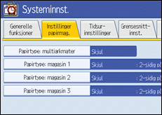 Illustrasjon brukerskjermbilde