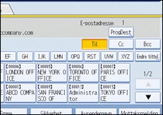Illustrasjon betjeningspanel