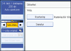 Illustrasjon betjeningspanel