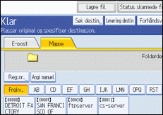Illustrasjon betjeningspanel