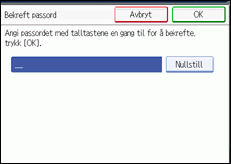 Illustrasjon betjeningspanel