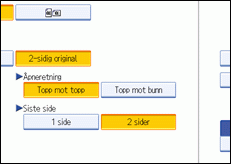 Illustrasjon betjeningspanel