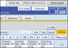 Käyttöpaneelin näyttö