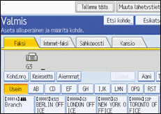 Käyttöpaneelin näyttö
