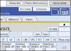Käyttöpaneelin näyttö