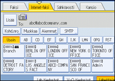 Käyttöpaneelin näyttö