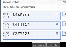 Käyttöpaneelin näyttö