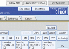 Käyttöpaneelin näyttö