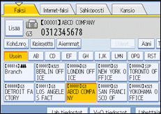 Käyttöpaneelin näyttö