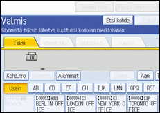 Käyttöpaneelin näyttö