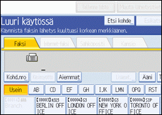 Käyttöpaneelin näyttö