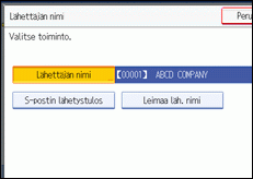 Käyttöpaneelin näyttö