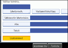 Käyttöpaneelin näyttö