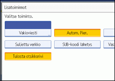 Käyttöpaneelin näyttö