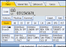 Käyttöpaneelin näyttö