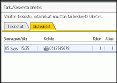 Käyttöpaneelin näyttö