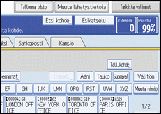 Käyttöpaneelin näyttö