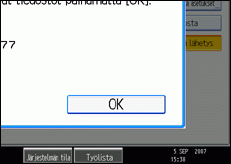 Käyttöpaneelin näyttö