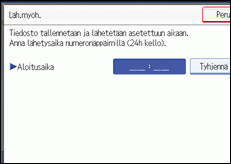 Käyttöpaneelin näyttö