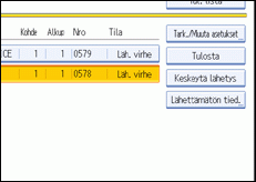 Käyttöpaneelin näyttö