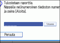 Käyttöpaneelin näyttö