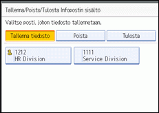 Käyttöpaneelin näyttö