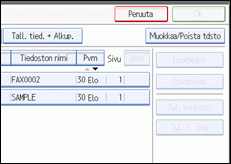 Käyttöpaneelin näyttö