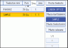 Käyttöpaneelin näyttö