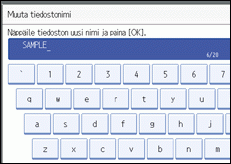 Käyttöpaneelin näyttö