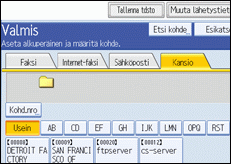 Käyttöpaneelin näyttö