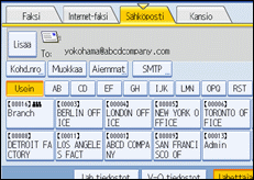 Käyttöpaneelin näyttö