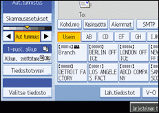 Käyttöpaneelin näyttö