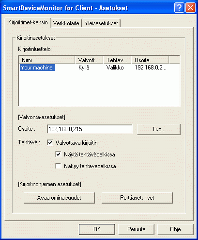 Kuva sovellusnäytöstä