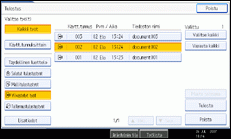 Kuva käyttöpaneelinäytöstä